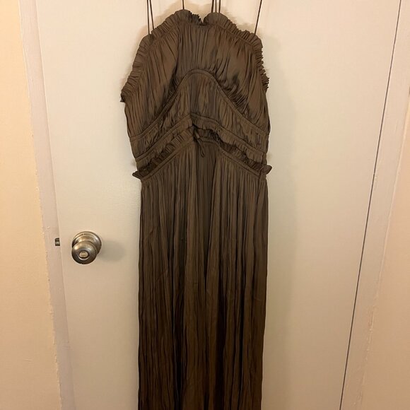 Ulla Johnson Neveah Dress Size 8 (Brown) - Picture 4 of 6